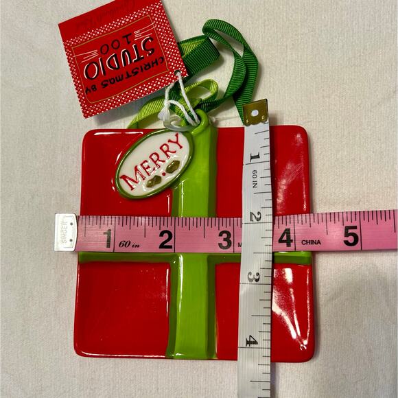 GRASSLANDS ROAD Ceramic Trinket Plate Christmas Gift NWT - Picture 4 of 4